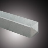 Betonpaal grijs 10x10x280 cm 